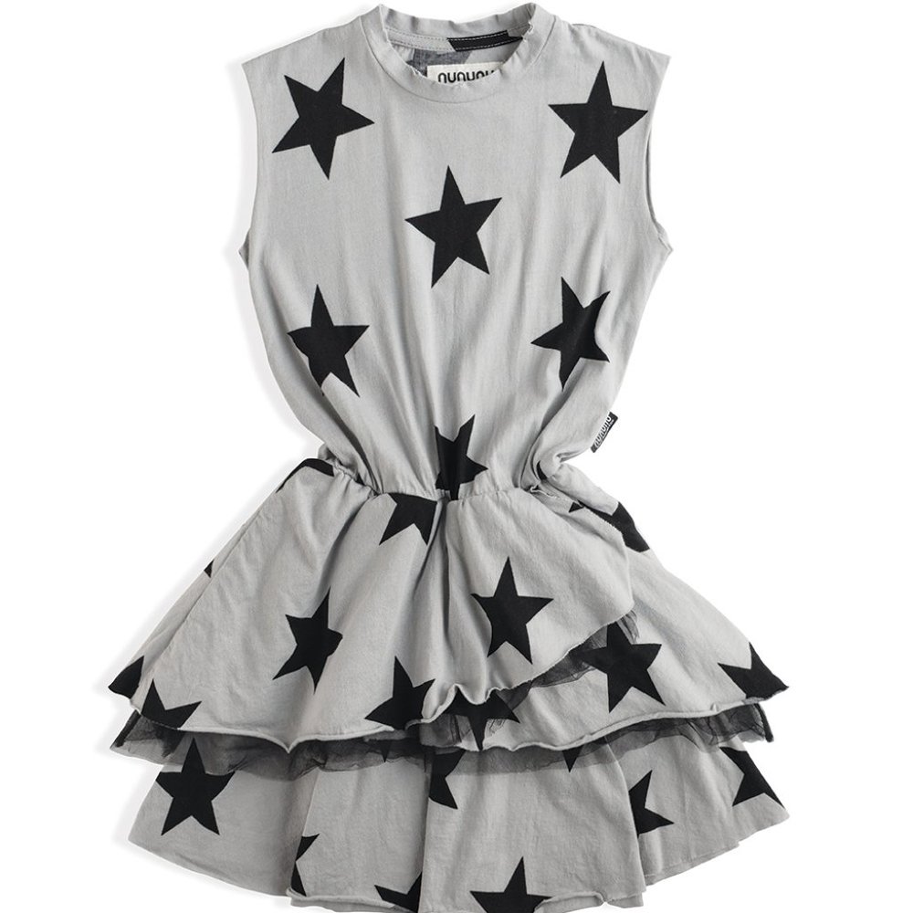 NUNUNU Layered Star Dress